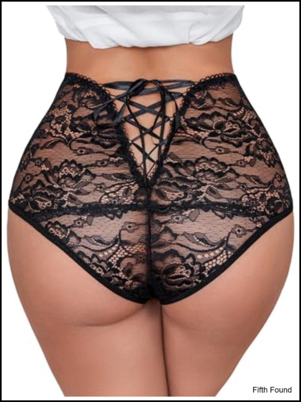 Seamless Lace Hipster Panties Full Coverage Stretch